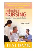 Test Bank for Fundamentals of Nursing 9th Edition Craven
