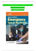 TEST BANK - Nancy Caroline&rsquo;s Emergency Care in the Streets&comma; 9th Edition by Nancy Caroline Chapters 1 - 53 &vert; All Chapters 