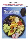 Nutrition&colon; Concepts and Controversies Test Bank 5th Edition &vert; Pich&eacute;&comma; Sizer & Whitney