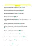 NUFT 204 Cardiovascular assessment Exam Questions and Answers&vert; New Update