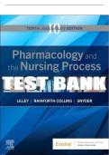 Test Bank for Pharmacology for the Nursing Process 10th Edition &vert; Actual Exam Questions with Verified Correct Answers &vert; 100&percnt; Guaranteed Pass A&plus; Guide