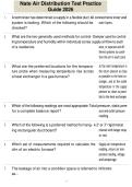 Nate Air Distribution Test Practice Guide 2026
