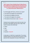 PECT module 2 Exam &vert;&vert;Verified Exam&excl;&excl;&excl;&vert;&vert; Most Recent  Exam 2026 Actual Complete Real Exam Questions And  Correct Answers &lpar;Verified Answers&rpar; Already Graded  A&plus; &vert; Assured Success&excl;&excl; Newest Exam&excl;&excl;&excl;