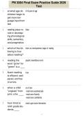 PN 3004 Final Exam Practice Guide 2026 Test