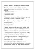 Mos 1021 Midterm 2 Questions With Complete Solutions