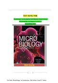 Test Bank For Microbiology An Introduction 13th Edition by Tortora &vert; 9780134605180 &vert; &vert; Chapter 1-28 &vert;All Chapters with Answers and Rationals