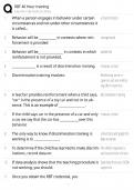 RBT 40-Hour Training Bundle &sol; BACB Competency Study Guide & Test Bank &sol; 2025 Task List Update &sol; Score 100&percnt;