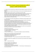 MSF Basic eCourse&colon; Course Introduction with all Correct & 100&percnt; Verified Answers