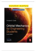 Orbital Mechanics for Engineering Students &ndash; 4th Edition Solutions Manual with MATLAB Examples &vert; Howard D&period; Curtis