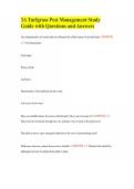 3A Turfgrass Pest Management Study Guide with Questions and Answers