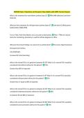 NUR524 Exam 1 Questions and Answers&vert; New Update