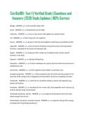 Csn Bio189- Test 1 &vert; Verified Study &vert; Questions and Answers &vert; 2026 Study Updates &vert; 100&percnt; Correct