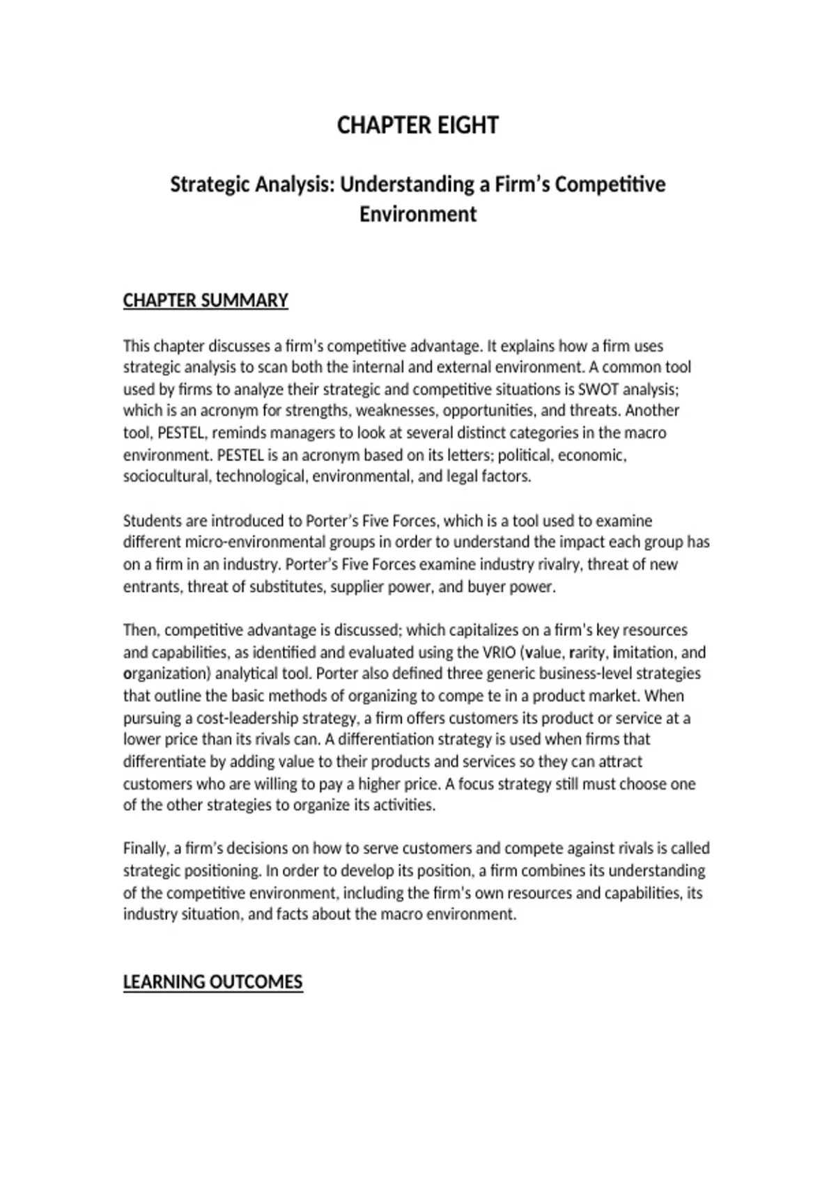 Principles of Management ISM Chapter 8 2025/ 2026 Complete Study Notes ...