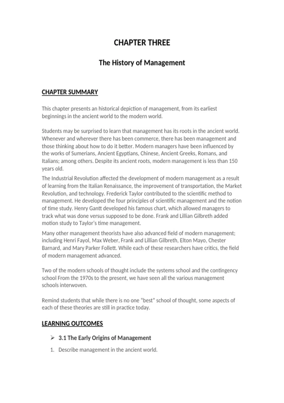 Principles of Management ISM Chapter 3 2025/ 2026 Complete Study Notes ...