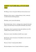 BARNEY FLETCHER REAL ESTATE EXAM PREP