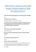 CSLB C10 Test 1 Questions and verified  Answers &vert;Already Graded A&plus;&vert; 2026  Brand New Version&excl;&excl;&excl; 