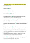 NURS 6111 Exam 1 Questions and Correct Answers 