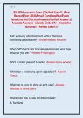 MN LDA Licensure Exam &vert;&vert;Verified Exam&excl;&excl;&excl;&comma; Most  Recent Exam 2026 Actual Complete Real Exam  Questions And Correct Answers &lpar;Verified Answers&rpar; &vert;  Accurate Answers &vert; Already Graded A&plus; &vert; Guaranted  Success&excl;&excl; &vert; Newest Exam&excl;&excl;&excl;&vert; 