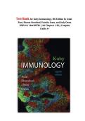 Test Bank Kuby Immunology 8th Edition Punt &vert; All Chapters 1-20 &vert; Complete Verified Q&A &vert; A&plus; Guide