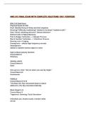 HNG 515 FINAL EXAM WITH COMPLETE SOLUTIONS 100&percnt; VERIFIED&excl;&excl;