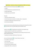 NURB 240 Exam 1 Questions and Answers&vert; New Update
