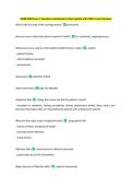 NURB 3060 Exam 1 Questions and Answers&vert; New Update