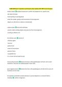 NURB 3040 Exam 1 Questions and Answers&vert; New Update