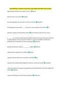 Package-&colon;&colon;NURB Exams with CORRECT Answers &lpar;Latest&rpar;