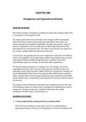 Organizational Behavior ISM Chapter 1 2025&sol;2026 Complete Guide with Solution