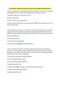 Nurs 304 Exam 2 Questions with Correct Answers&vert; Latest Update