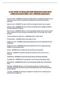 S-190 INTRO TO WILDLAND FIRE BEHAVIOR EXAM WITH COMPLETE SOLUTIONS 100&percnt; VERIFIED 2026-2027&excl;&excl;