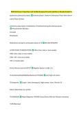 NURS 642 Exam 4 Questions and Verified Answers&sol;Accurate Solutions