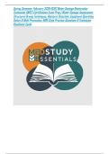 Spring Semester February 2026 IICRC Water Damage Restoration Technician &lpar;WRT&rpar; Certification Exam Prep &vert; Water Damage Assessment&comma; Structural Drying Techniques&comma; Moisture Detection&comma; Equipment Operation&comma; Safety & Mold Prevention&comma; NGN-Style Practice Questions 