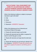 NUR 334 PHARM 1 FINAL EXAM NEWEST 2026  COMPLETE 100 QUESTIONS AND CORRECT  DETAILED ANSWERS &vert;&vert;VERIFIED EXAM&excl;&excl;&lpar;VERIFIED  ANSWERS&rpar; &vert;ALREADY GRADED A&plus;&vert;&vert;NEWEST EXAM&excl;&excl;&excl;