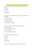 NURS 2212-WEEK 3 Exam Questions & Answers&colon; Updated Solutions 