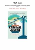 Introduction to Criminal Justice&colon; Systems&comma; Diversity&comma; and Change &ndash; Callie Marie Rennison & Mary J&period; Dodge &vert; 3rd Edition Test Bank &lpar;Chapters 1&ndash;14&rpar;