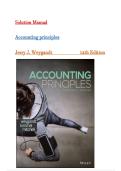 Solution Manual for Accounting Principles 14th Edition Jerry J&period; Weygandt&comma; Paul D&period; Kimmel&comma; Jill E&period; Mitchell&vert;Latest 2026&period;