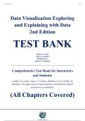 Complete Test Bank - Data Visualization&colon; Exploring and Explaining with Data&comma; 2nd Edition &ndash; Jeffrey D&period; Camm&comma; James J&period; Cochran&comma; Michael J&period; Fry&comma; Jeffrey W&period; Ohlmann &ndash; ISBN 9780357929766 &lpar;All Chapters Covered 1&ndash;9&rpar;
