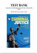 Introduction to Criminal Justice&colon; Systems&comma; Diversity&comma; and Change &ndash; Callie Marie Rennison & Mary J&period; Dodge &vert; 5th Edition Test Bank &lpar;Chapters 1&ndash;14&rpar;