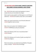 CFI CBCA FINAL EXAM STUDY GUIDE&vert; COMPLETE QUESTIONS AND CORRECT DETAILED ANSWERS&vert; LATEST UPDATE