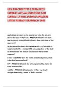HESI PRACTICE TEST 3 EXAM WITH CORRECT ACTUAL QUESTIONS AND CORRECTLY WELL DEFINED ANSWERS LATEST ALREADY GRADED A&plus; 2026