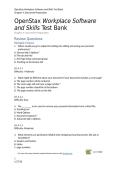  Workplace Software and Skills Test Bank Chapter 4 Questions with Solution 2025&sol;2026
