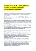 USPAP 2025-2026 7 Hour National USPAP Update Course Test Questions and Answers 
