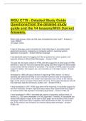 WGU C779 Detailed Study Guide &ndash; Web Development Foundations&comma; Western Governors University&comma; Academic Year &ndash; Practice Questions with Correct Answers