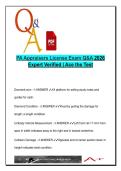 PENNSYLVANIA APPRAISERS LICENSE EXAM COMPLETE PACKAGE DEAL