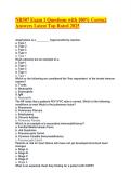 NR507 Exam 1 Questions with 100- Correct Answers Latest Top Rated 2025&period;