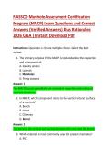 Bundle for NASSCO Manhole Assessment Certification Program &lpar;MACP&rpar; Exam Questions And Correct Answers &lpar;Verified Answers&rpar; Plus Rationales 2026 Q&A &vert; Instant Download Pdf