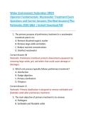 Water Environment Federation &lpar;WEF&rpar;  Operator Fundamentals&colon; Wastewater Treatment Exam  Questions and Correct Answers &lpar;Verified Answers&rpar; Plus  Rationales 2026 Q&A &vert; Instant Download Pdf