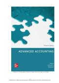 SOLUTION MANUAL FOR Advanced Accounting 15th Edition by Joe Ben Hoyle&comma; Thomas Schaefer&comma; Timothy Doupnik ISBN&colon; 978-1264798483 COMPLETE GUIDE ALL CHAPTERS COVERED 100&percnt; VERIFIED A&plus; GRADE ASSURED&excl;&excl;&excl;&excl;&excl;NEW LATEST UPDATE&excl;&excl;&excl;&excl;&excl;