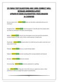 CFI FMVA TEST&vert;QUESTIONS AND 100&percnt; CORRECT WELL DETAILED ANSWERS&vert;LATEST UPDATE&excl;&excl;&excl;&excl;&excl;2026&vert;GUARANTEED PASS&vert;GRADED A&plus;&vert;VERIFIED